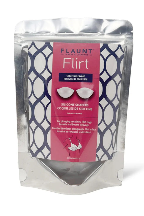BeConfident Flaunt Flirt Push Up Silicone Shapers - 1 Pair
